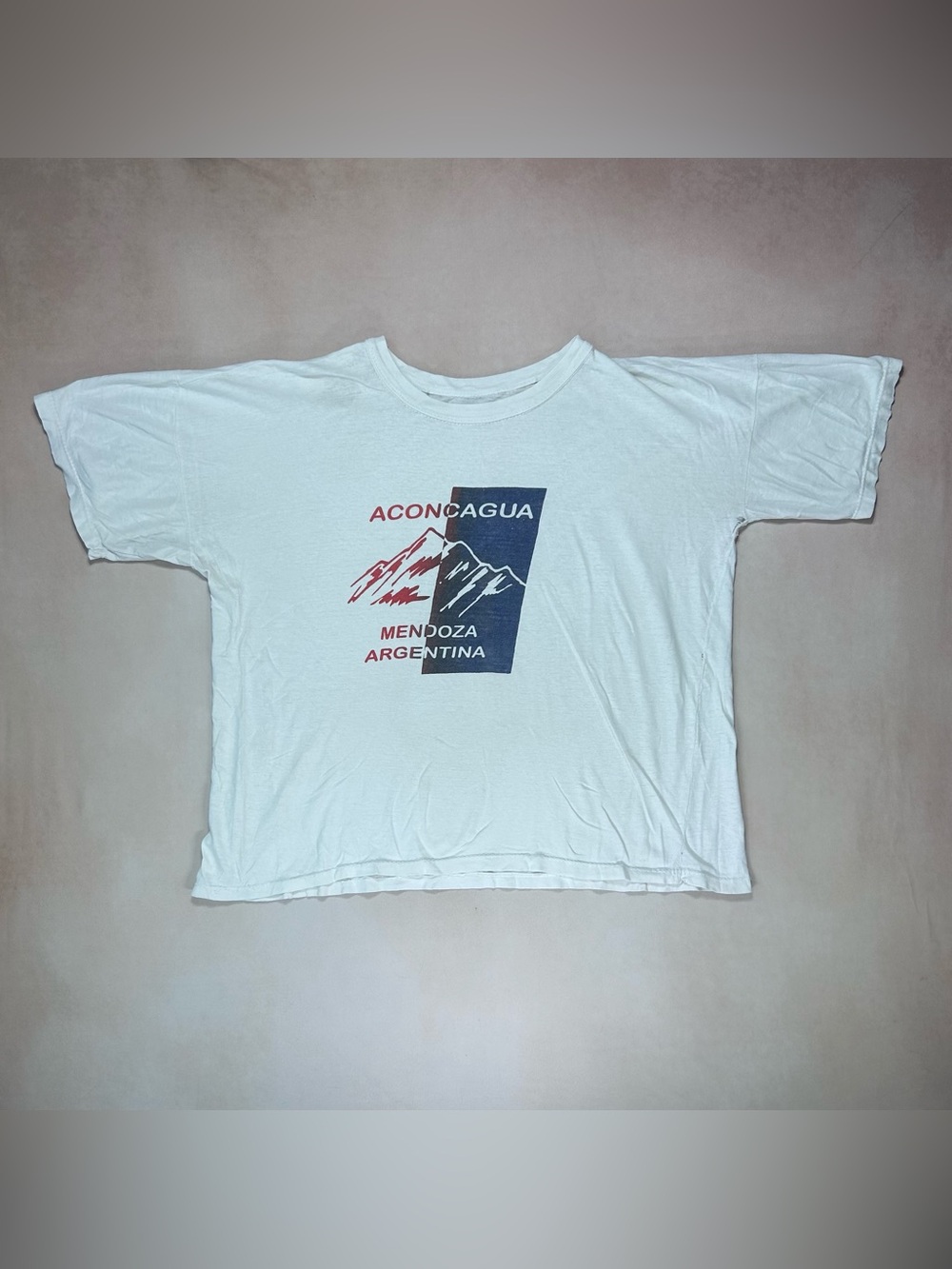 Thrashed Argentina Mendoza Aconcagua shirt